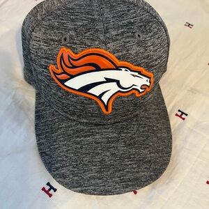 Denver Broncos New Era Gray and Black Cap
